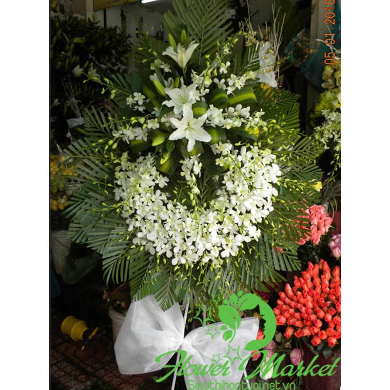 Hoa viếng đám tang HCB141