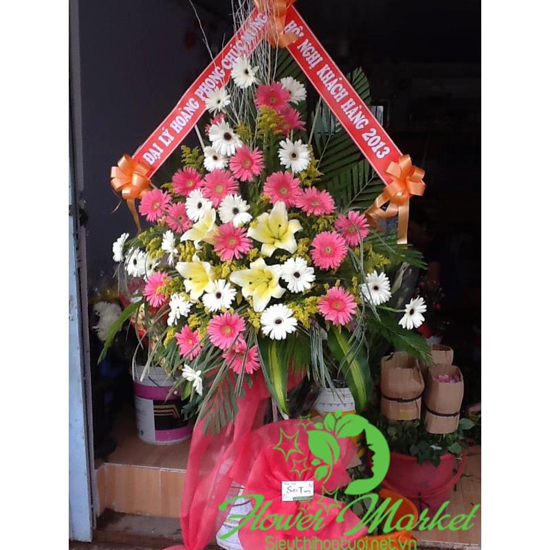 Hoa khai trương đẹp HKT172