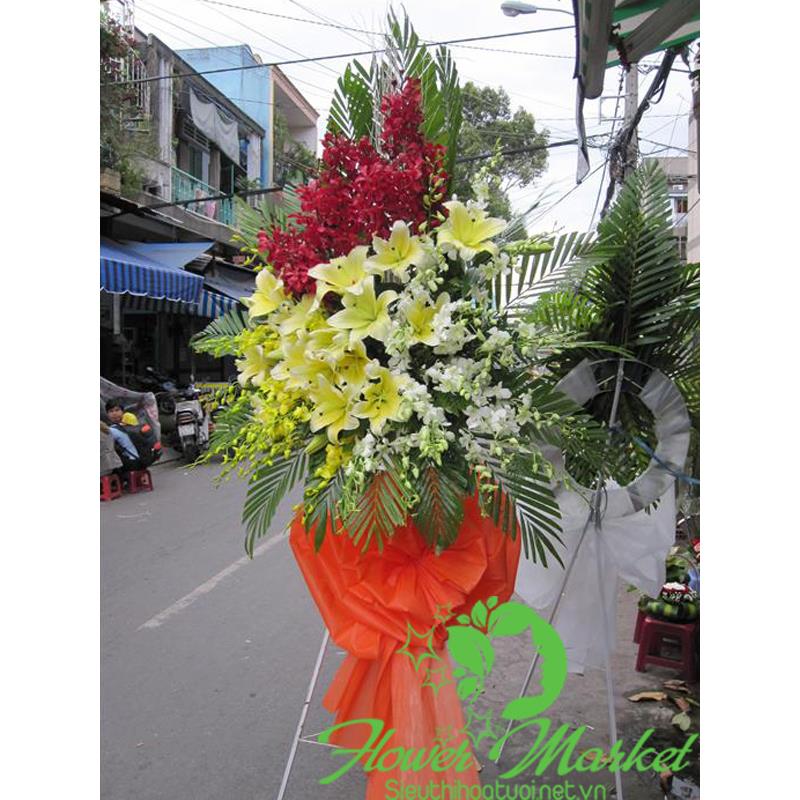 Hoa tặng khai trương HKT039