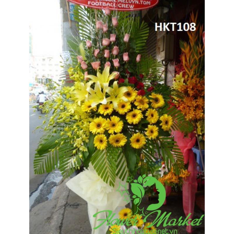 Hoa khai trương đẹp HKT270