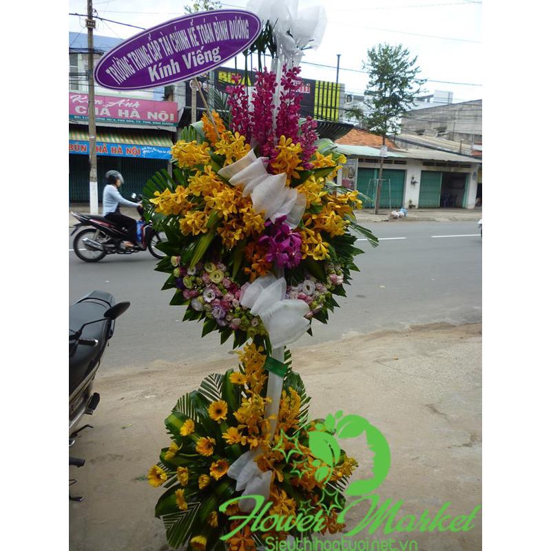 Hoa chia buồn đẹp HCB372