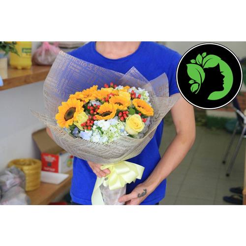 Hoa bó sang trọng DHB49