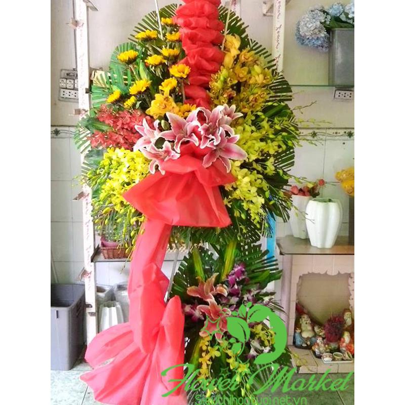 Shop bán hoa khai trương HKT394