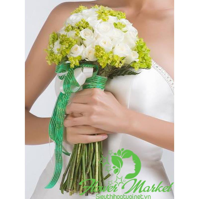 Hoa cưới đẹp HCT013