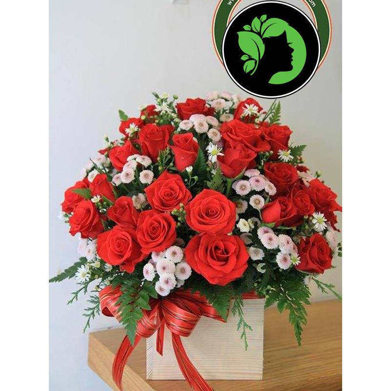 Hoa giỏ đẹp DHCM05