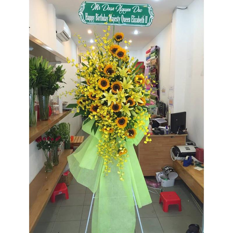 Hoa chúc mừng DHKT46
