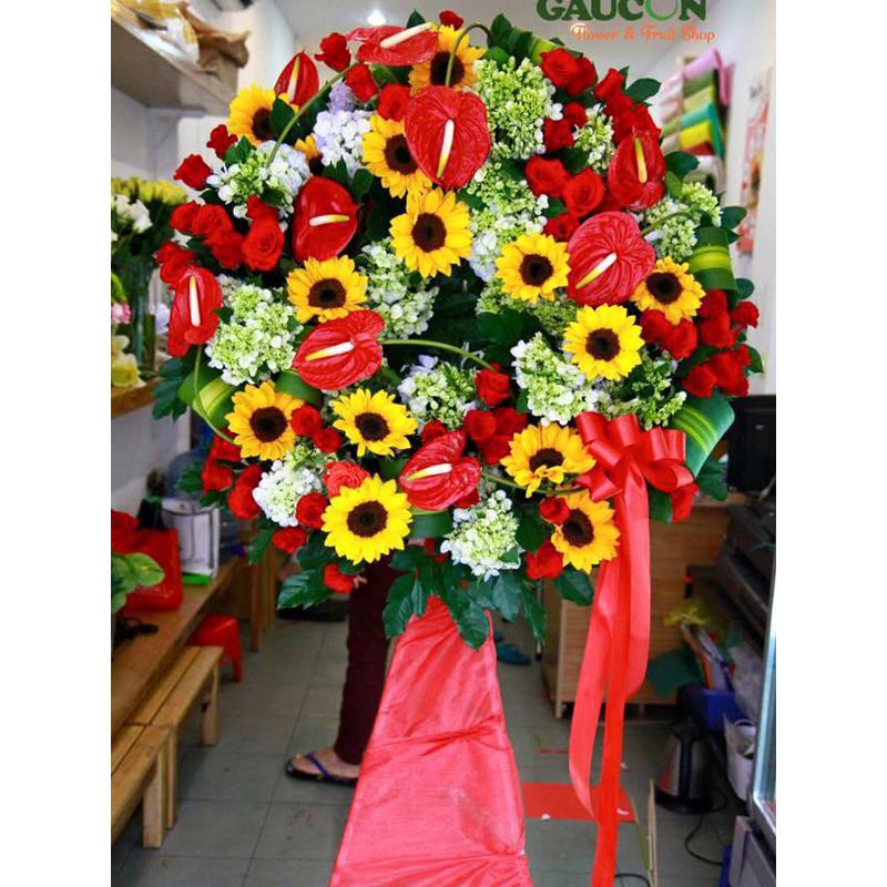 Hoa khai trương sang trọng DHKT30