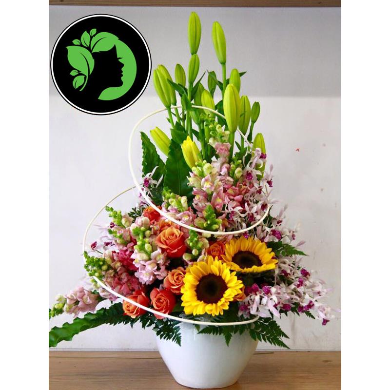 Hoa sinh nhật sang trọng DHCM44