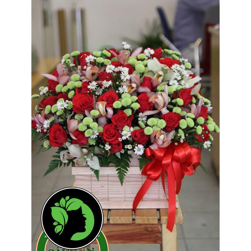 Hoa sinh nhật sang trọng DHCM46