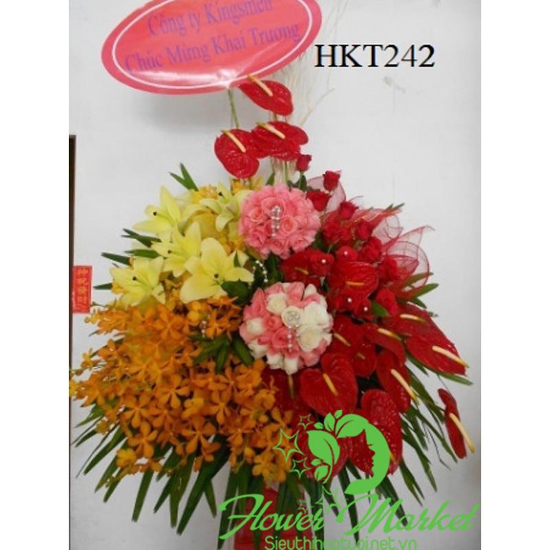 Hoa khai trương sang trọng HKT264