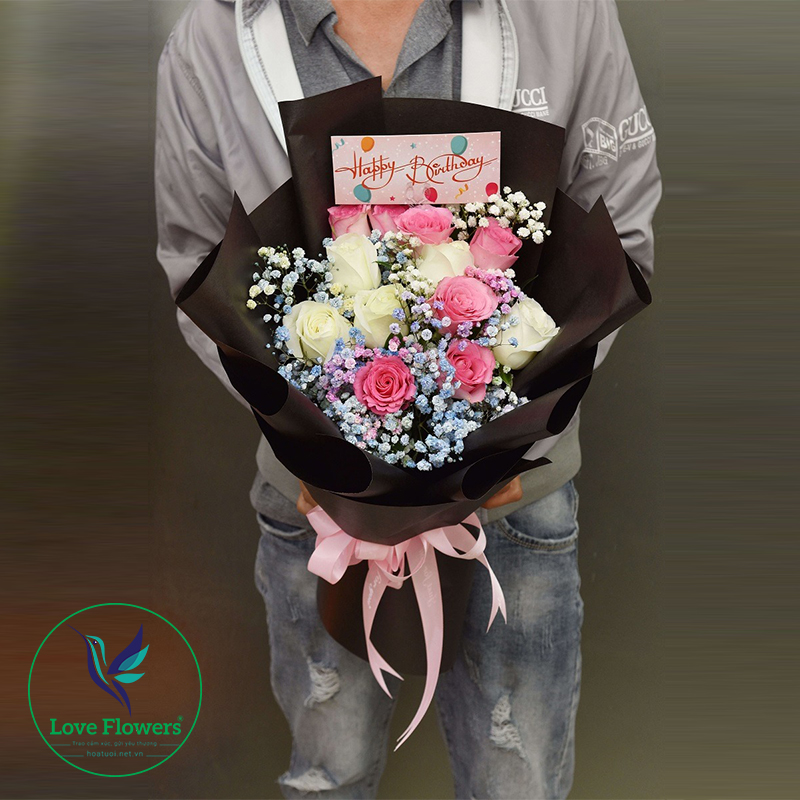 Hoa Bó Đẹp LOVE-09