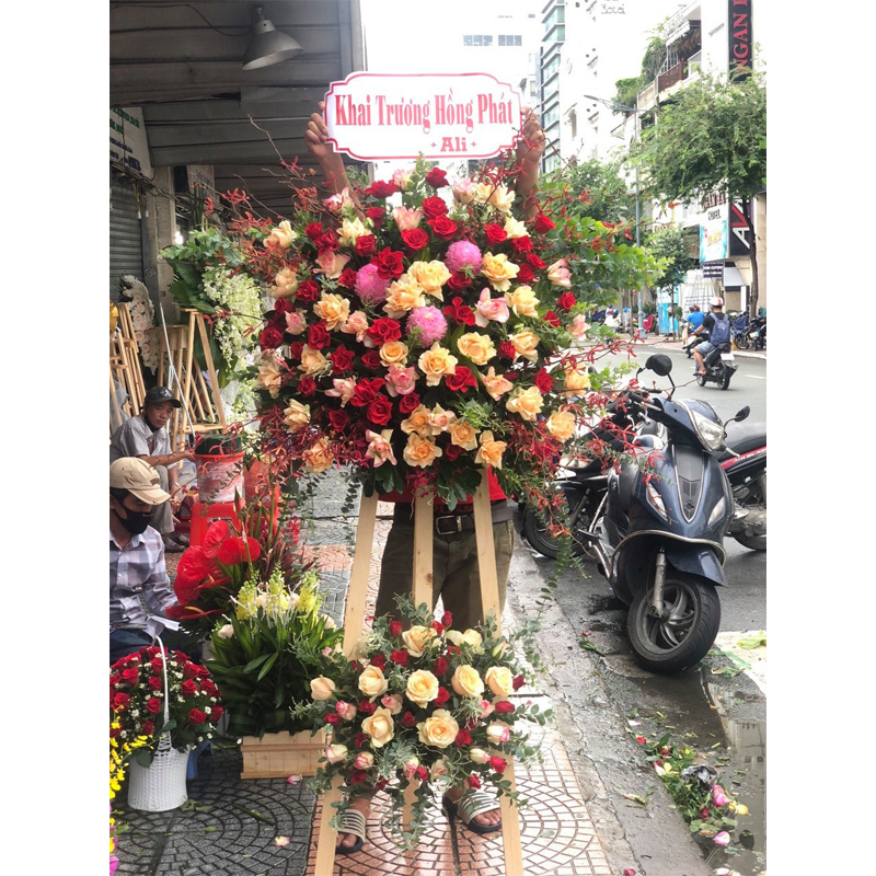Hoa tươi chúc mừng khai trương LOVE-HKT139
