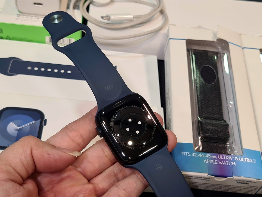 apple watch series 9 45mm cũ zin giá rẻ tại shop Nguyên Linh