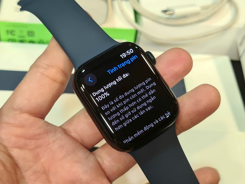 apple watch series 9 45mm cũ zin giá rẻ tại shop Nguyên Linh