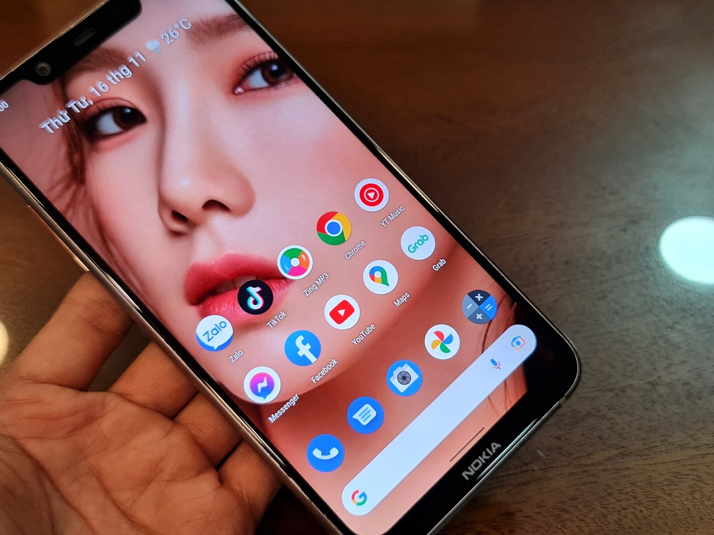 nokia 8.1 zin cũ giá rẻ tại shop Nguyên Linh