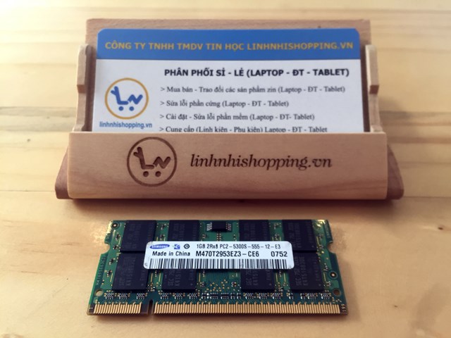 Ram DDR2 laptop 1gb SAMSUNG (6 tháng bảo hành)