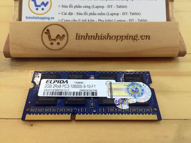 Ram DDR3 laptop 2gb ELPIDA (12 tháng bảo hành)