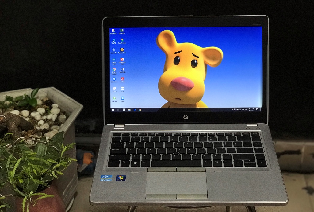 Laptop HP Folio 9470M (i5 3437U, RAM 4GB, SSD 128GB, Siêu Mỏng Nhẹ, Webcam, Pin 2H30 Youtube)