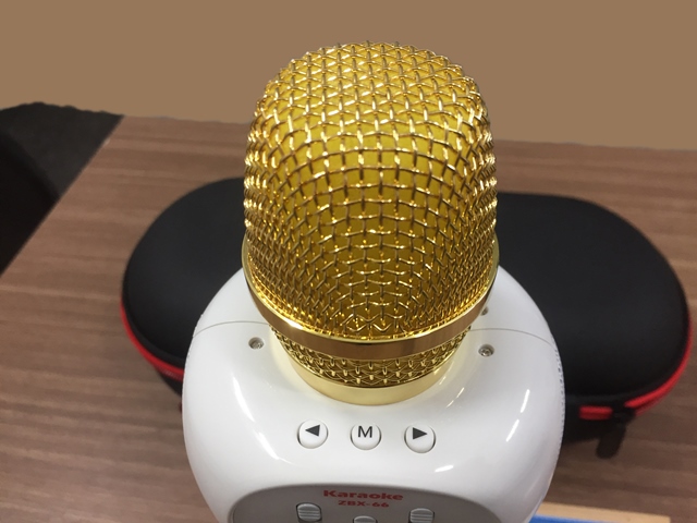 Micro karaoke ZBX 66 chính hãng - mic kèm loa bluetooth