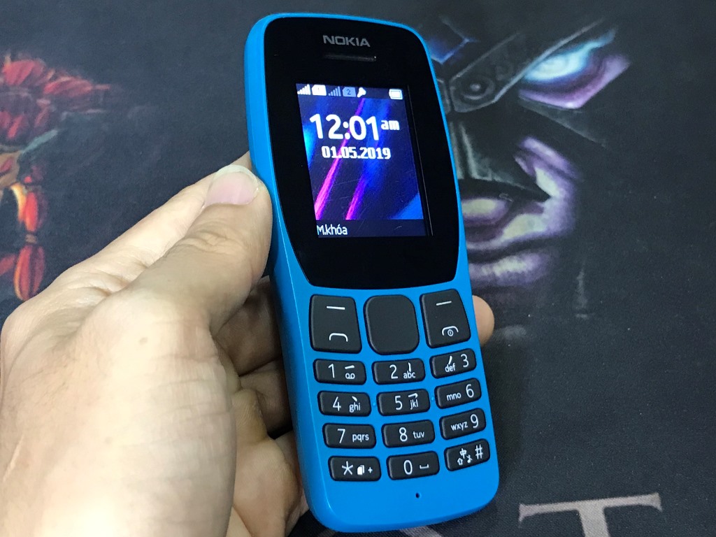 Nokia 110 2019 (2 Sim) Radio FM, Game mini, Nghe Nhạc - Xem Video, Chụp Hình - Quay Phim, Ngoại Hình 98, Zin Tốt Mọi Thứ