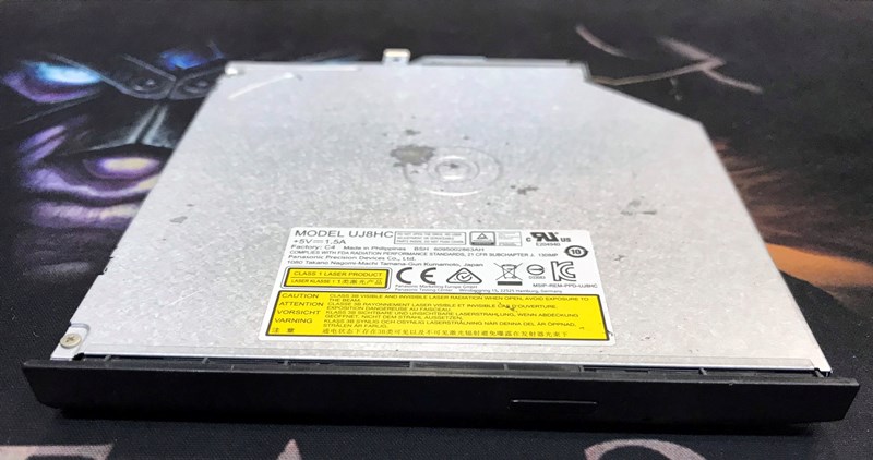 Ổ quang DVD RW Asus F454L 9.5mm Zin Bóc Máy