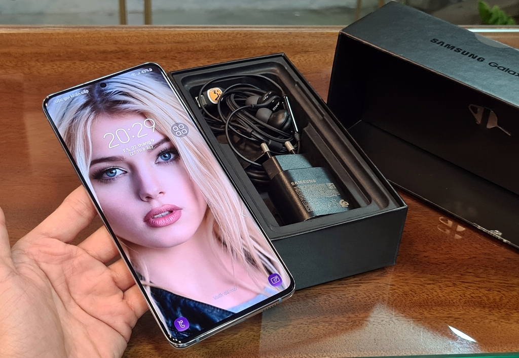 S20 Plus (G985F) Phiên Bản Việt Nam 2 Sim, Full Box, Like New 99,9%