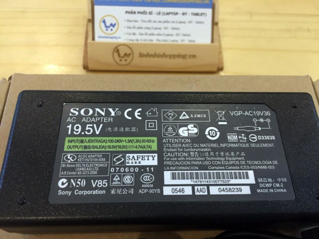 Sạc Sony Vaio Zin OEM 19.5v-4.7a (NEW)