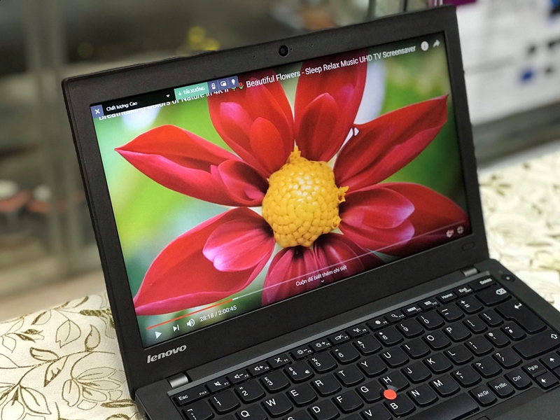 Laptop Lenovo Thinkpad x250 Core i5 5300u, SSD 128GB, Pin 4 Giờ