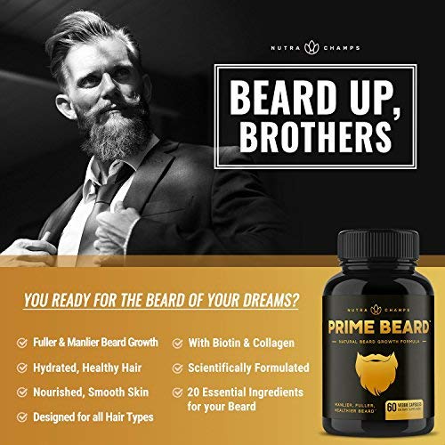 Prime Beard Multivitamin dành cho râu