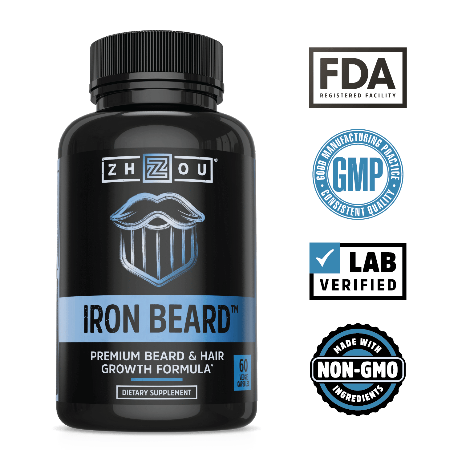 Iron Beard Multi Vitamin cho râu