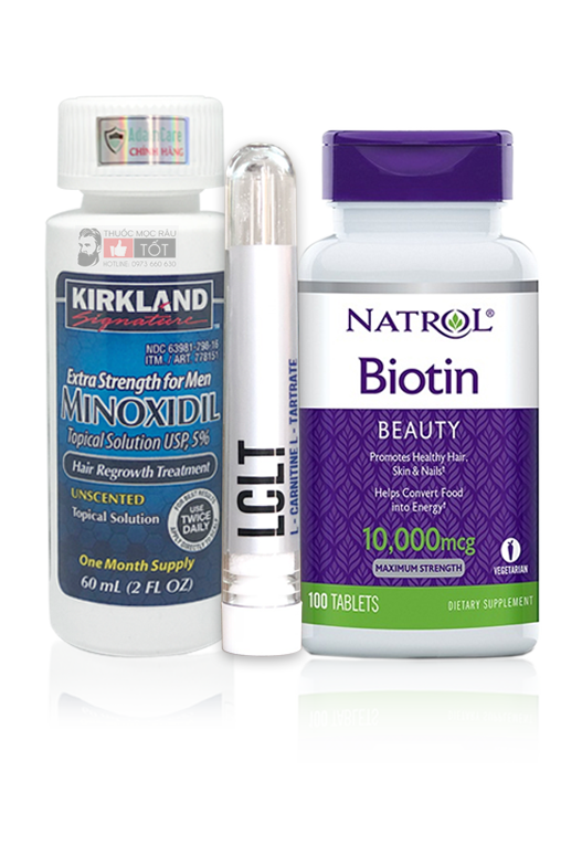 Combo Minoxidil LCLT Biotin