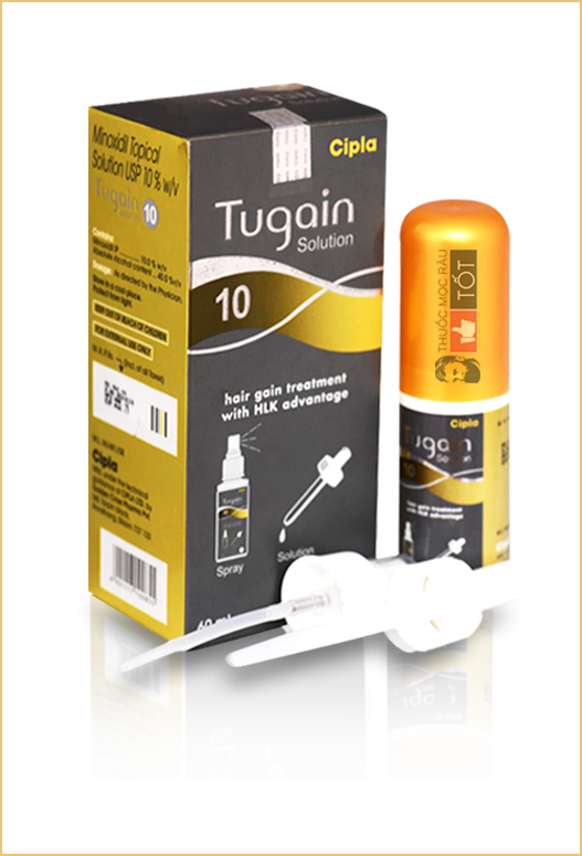 Minoxidil 10% Tugain Cipla