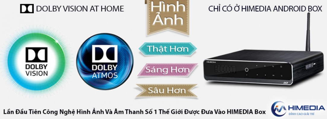 Android Box Tích Hợp Dolby Vision HDR Công Nghệ Hình Ảnh Của Tương Lai