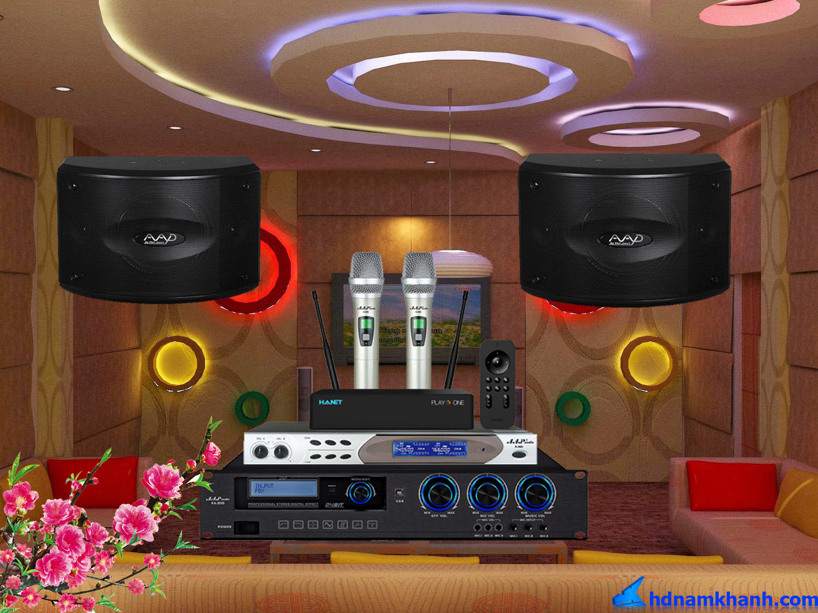 Đầu Karaoke, Loa Karaoke, Amply Karaoke, Micro, Mixer, Power
