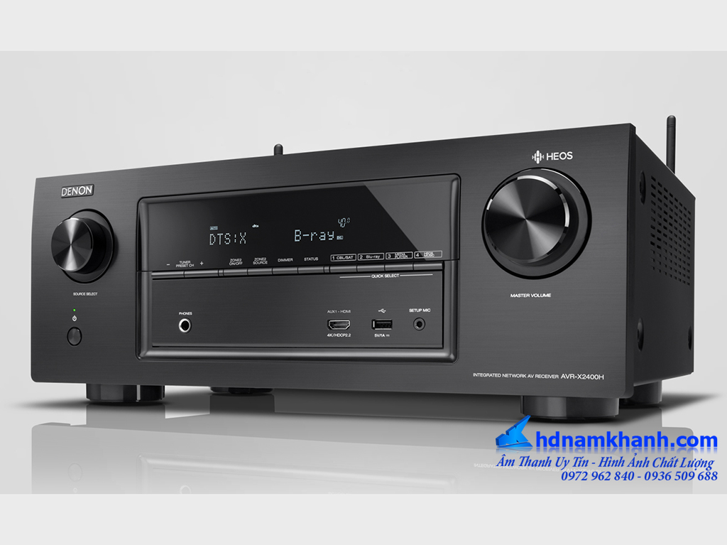 Ra mắt Amply Denon AVR X1400H và Denon AVR X2400H tích hợp công nghệ HEOS