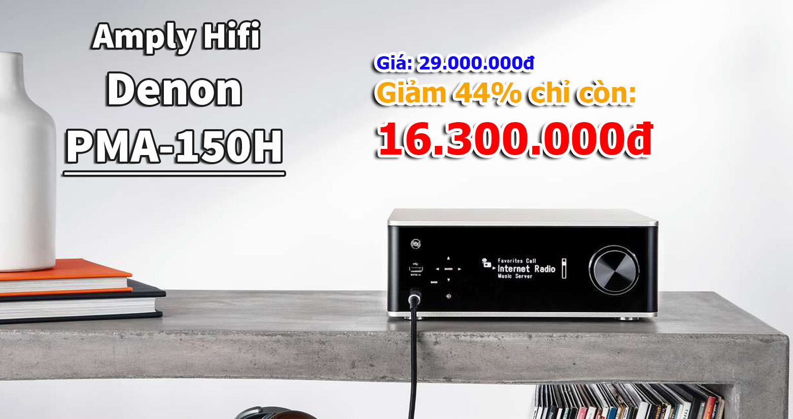 Amply Denon PMA150H