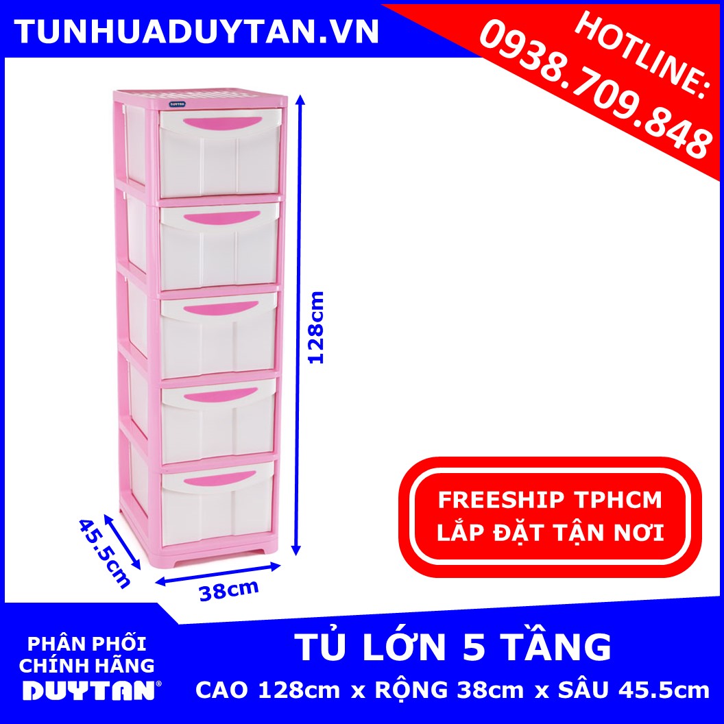 FreeshipHCM- Tủ nhựa Lớn Duy Tân RẺ Nhất - 0938.709.848