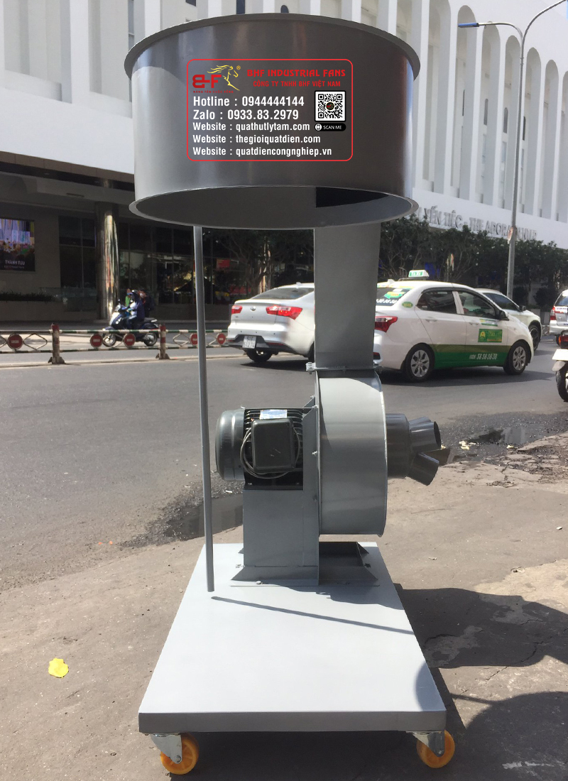 Quạt Hút Bụi Di Động có túi vải lọc bụi