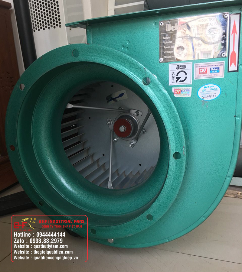 Quạt ly tâm hút khói bếp Deton 11-62-2.8A