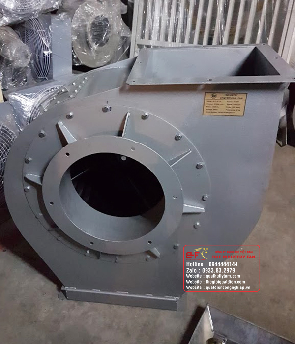 Quạt ly tâm thấp áp công suất 20HP