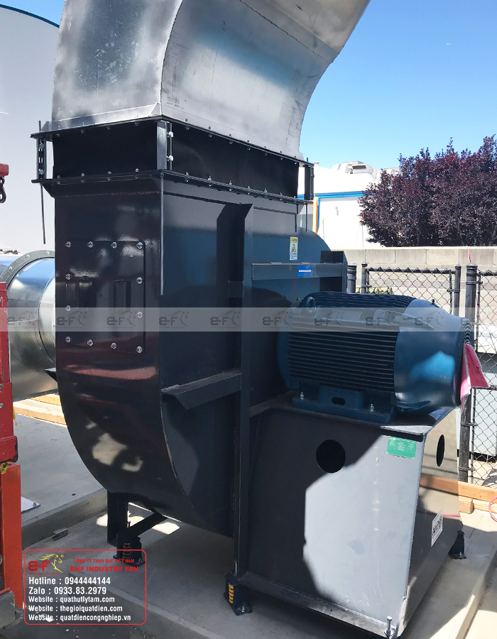 Quạt ly tâm trung áp trực tiếp 50HP