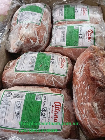 Thịt quả mông, thịt đùi gọ 42 trâu Ấn Độ - Giá cả cạnh trạnh nhất thịt trường