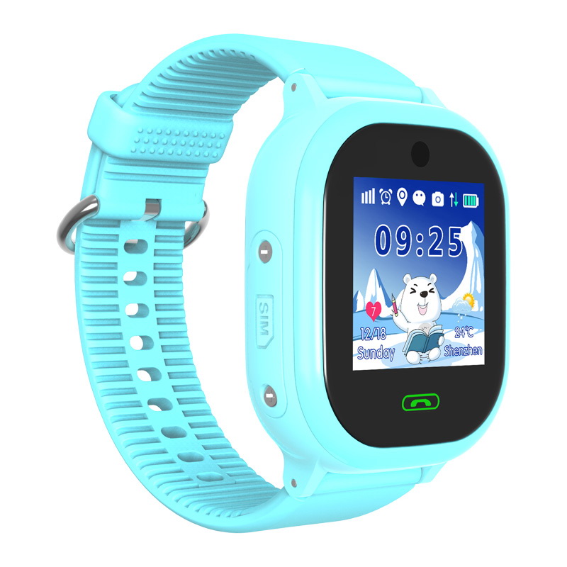 Đồng Hồ Định Vị ecoWATCH E3C (Camera) Xanh dương - Chống nước