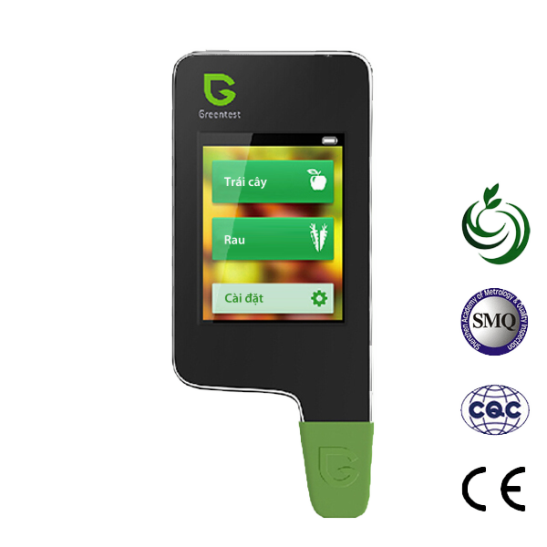 Máy đo an toàn thực phẩm (đo hàm lượng Nitrat) GreenTest 0808 (bản Tiếng Việt)_Đen