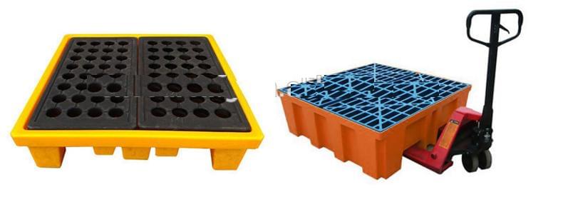 pallet nhựa chống tràn