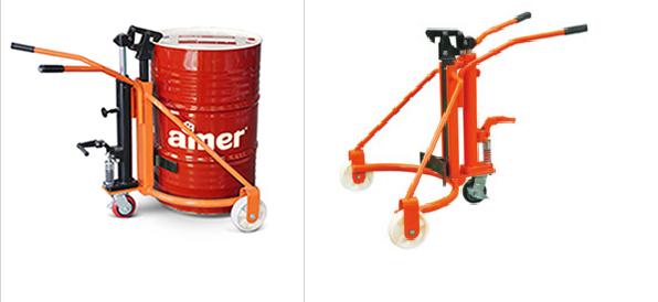 xe nâng thùng phuy 300kg