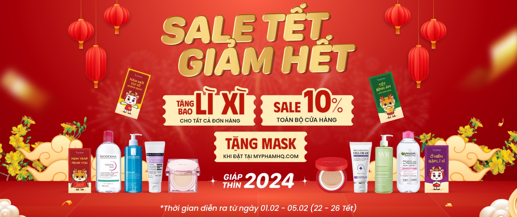 [GIẢM 10% TOÀN BỘ CỬA HÀNG] SALE TẾT - GIẢM HẾT 01.02 - 05.02