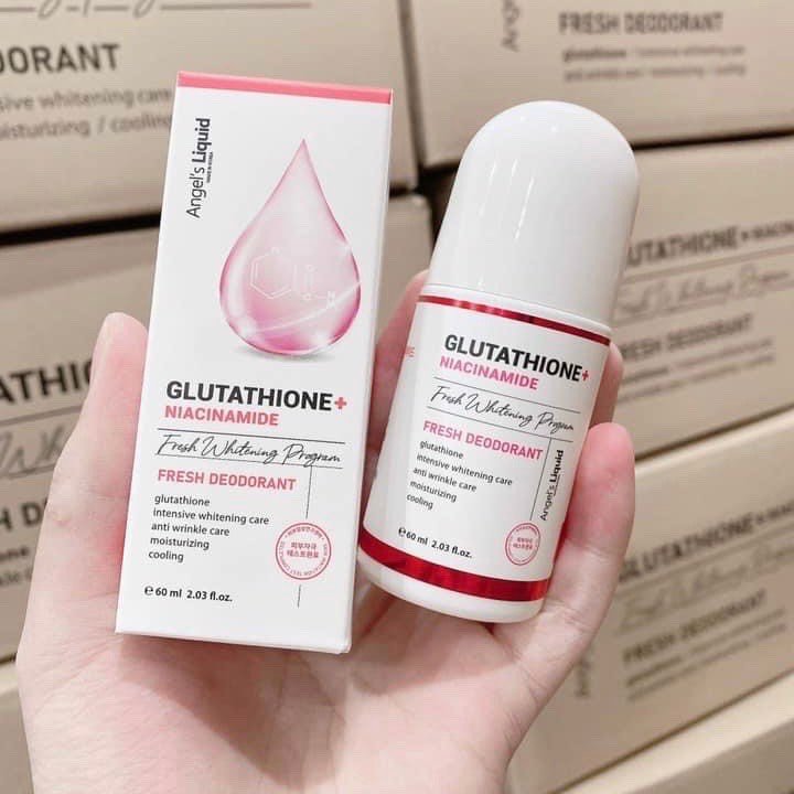 Lăn khử mùi Glutathione Fresh Up Whitening Angel's Liquid