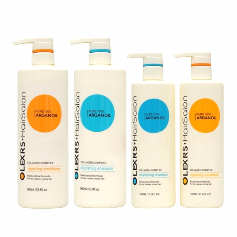 Bộ Dầu Gội Xả Olexrs Hair Salon Argan Oil - Anh