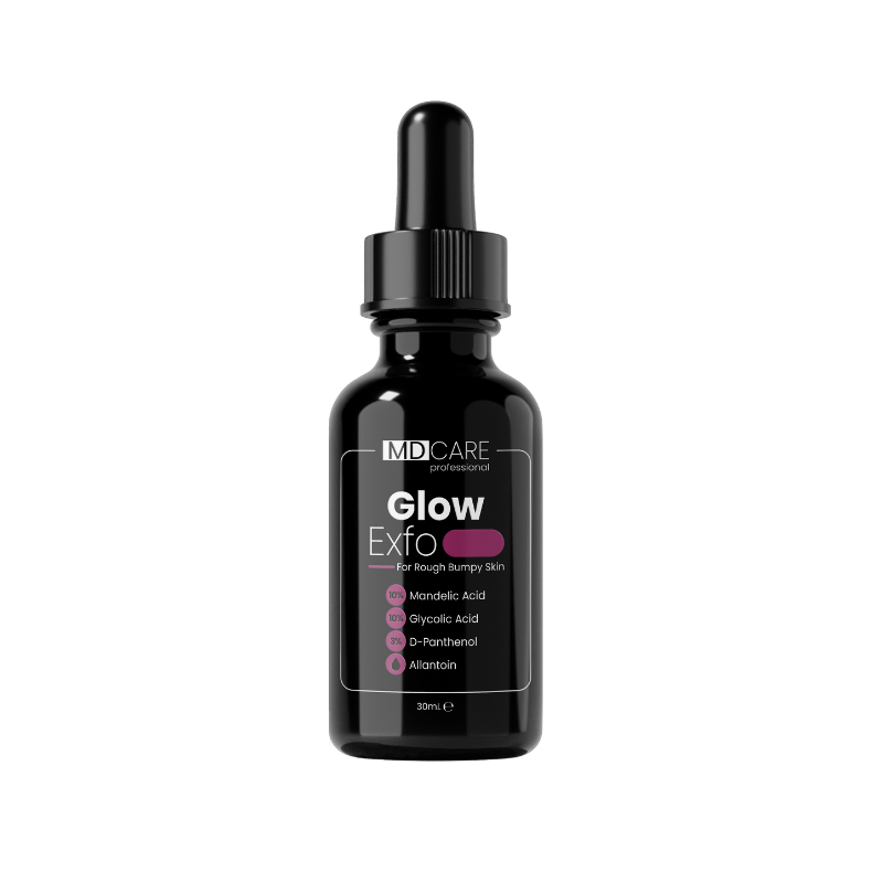 Serum Tẩy Tế Bào Chết Làm Sáng, Mờ Thâm Và Đều Màu Da MD CARE GLOW EXFO 30ml